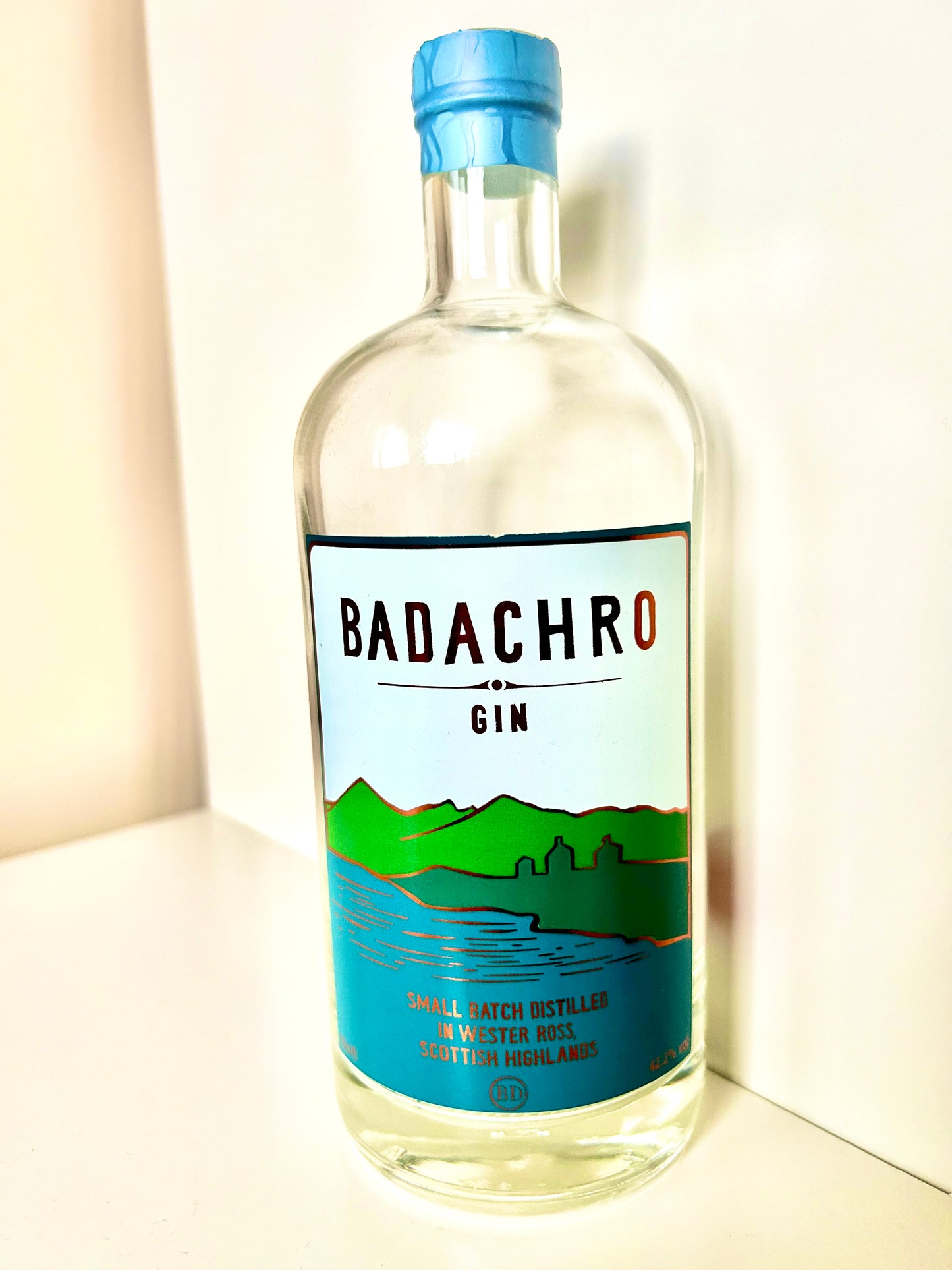 Badachro Gin Bottle Lamp