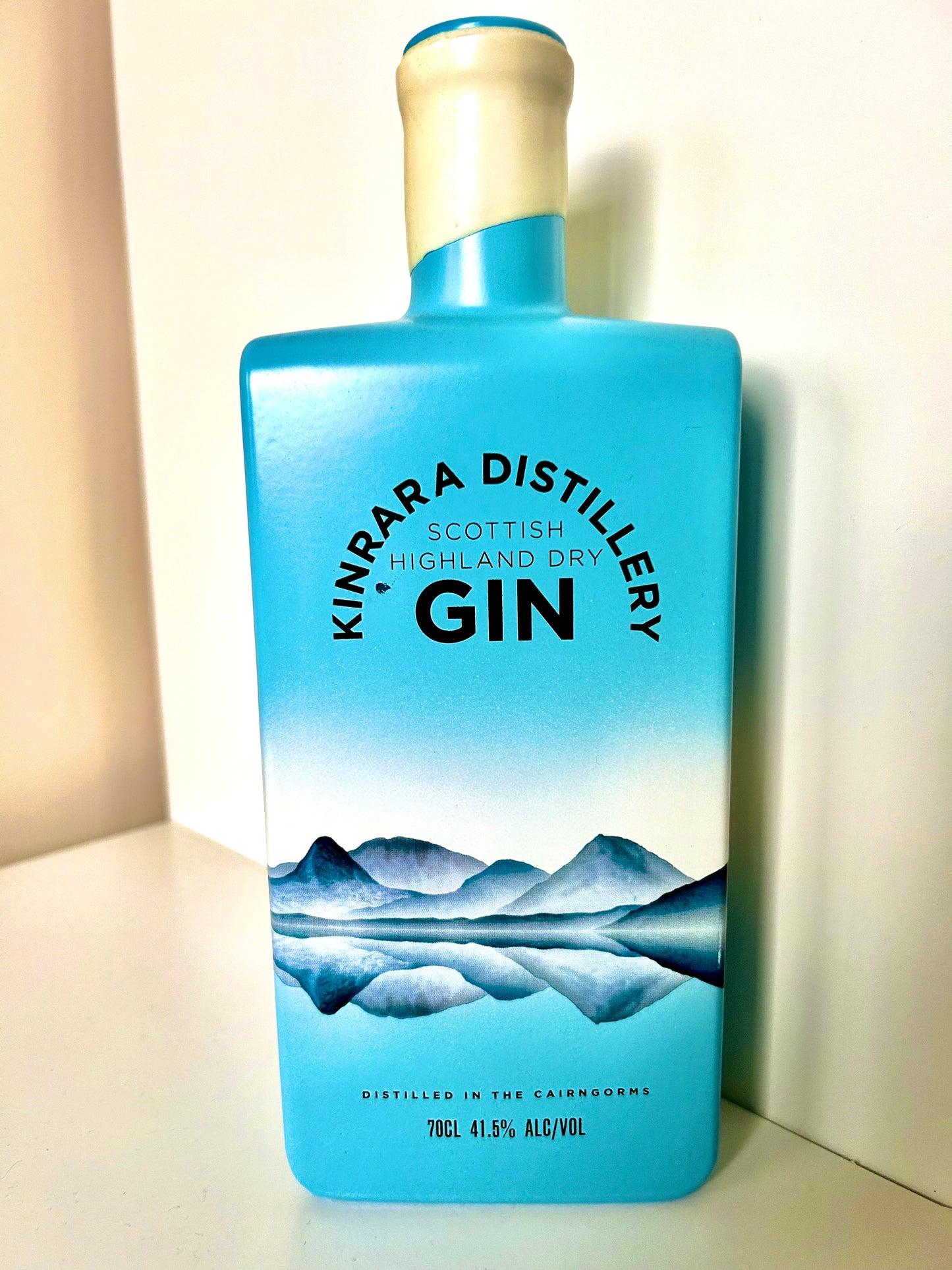 Kinrara Distillery Gin Bottle Lamp