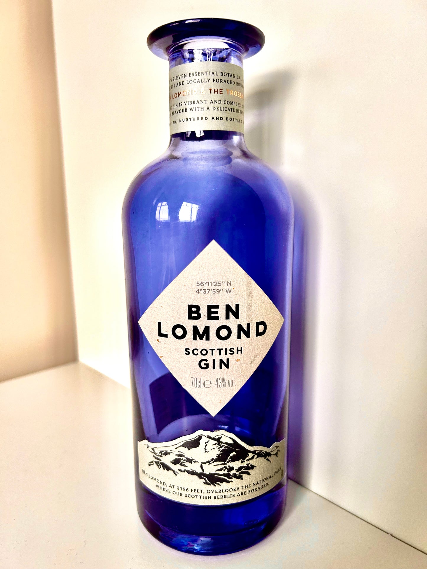 Ben Lomond Gin Bottle Lamp