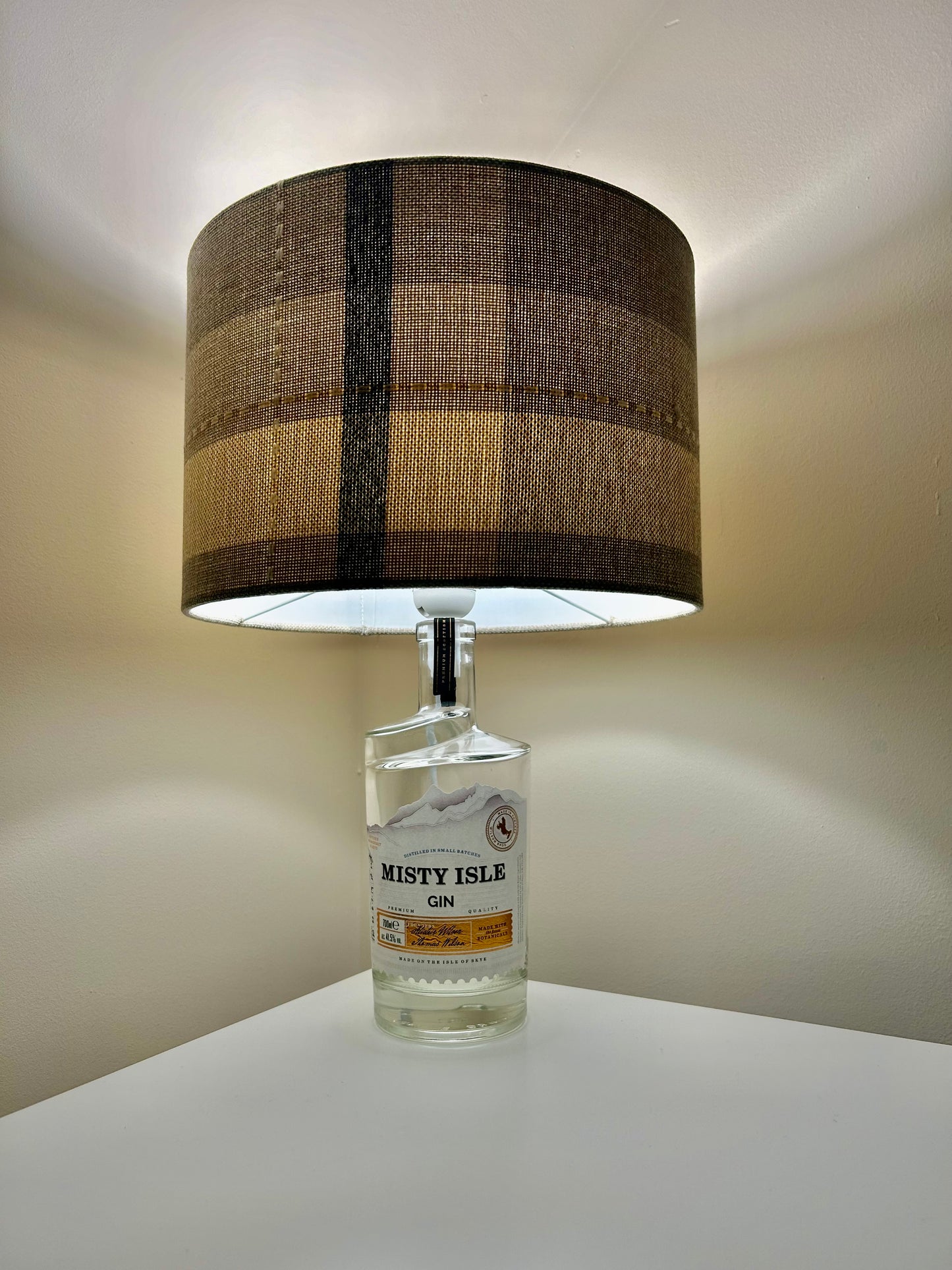 Harris Gin Bottle Lamp