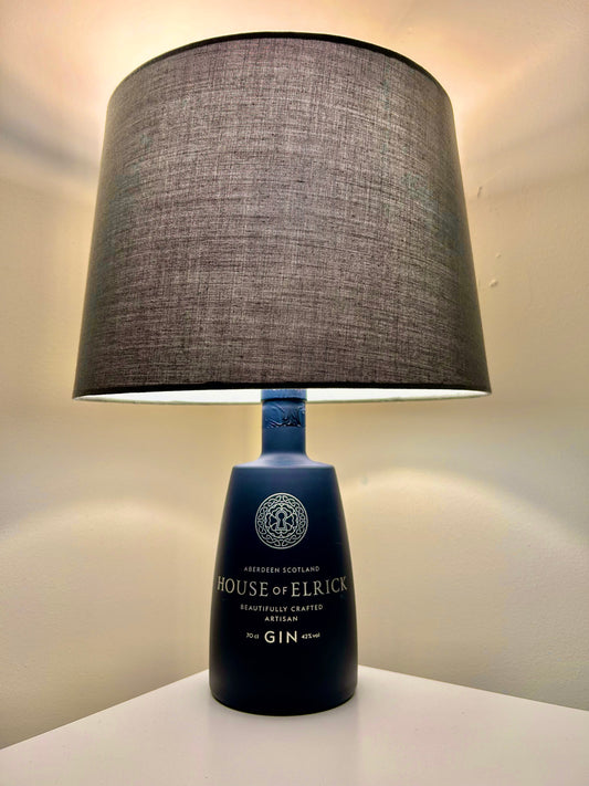 House of Elrick Gin Bottle Lamp