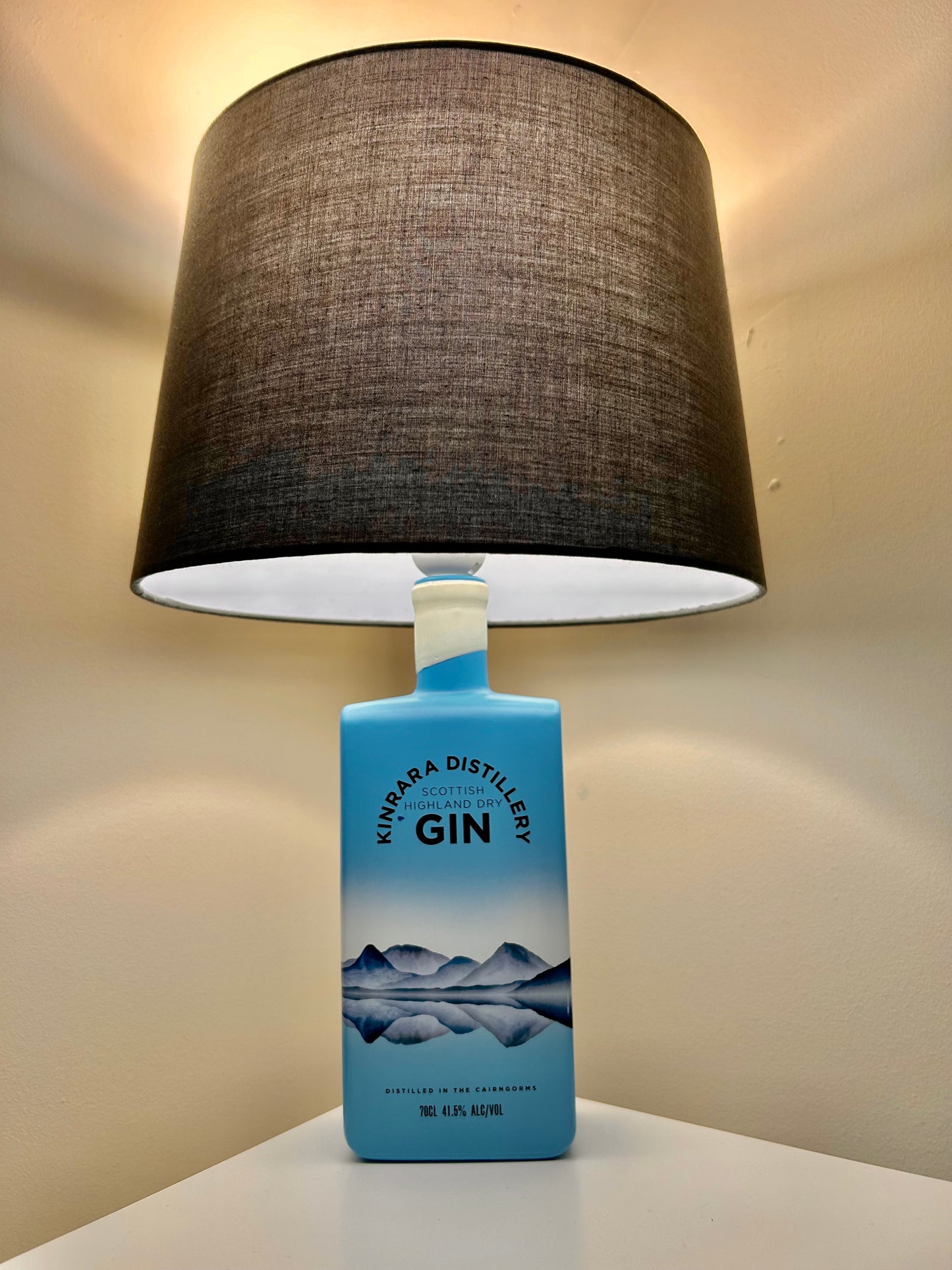 Kinrara Distillery Gin Bottle Lamp