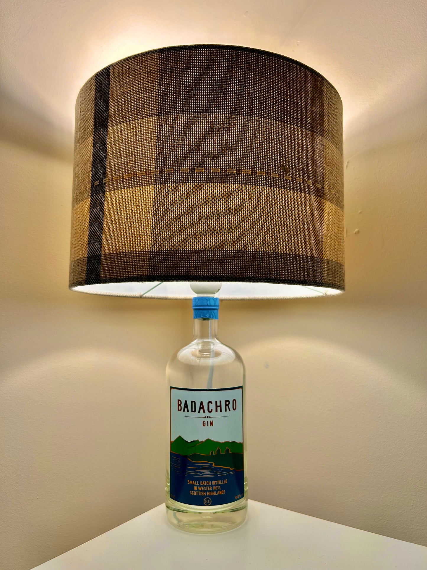 Badachro Gin Bottle Lamp