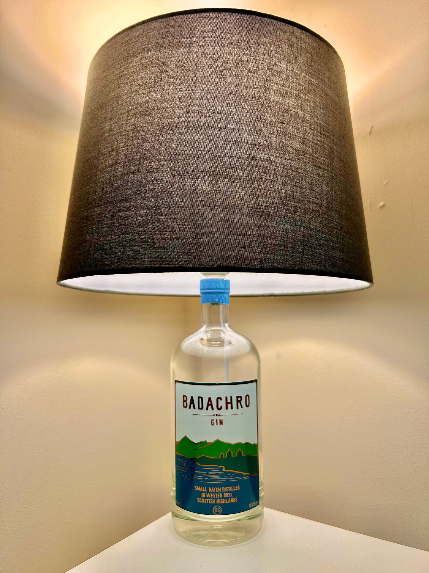 Badachro Gin Bottle Lamp