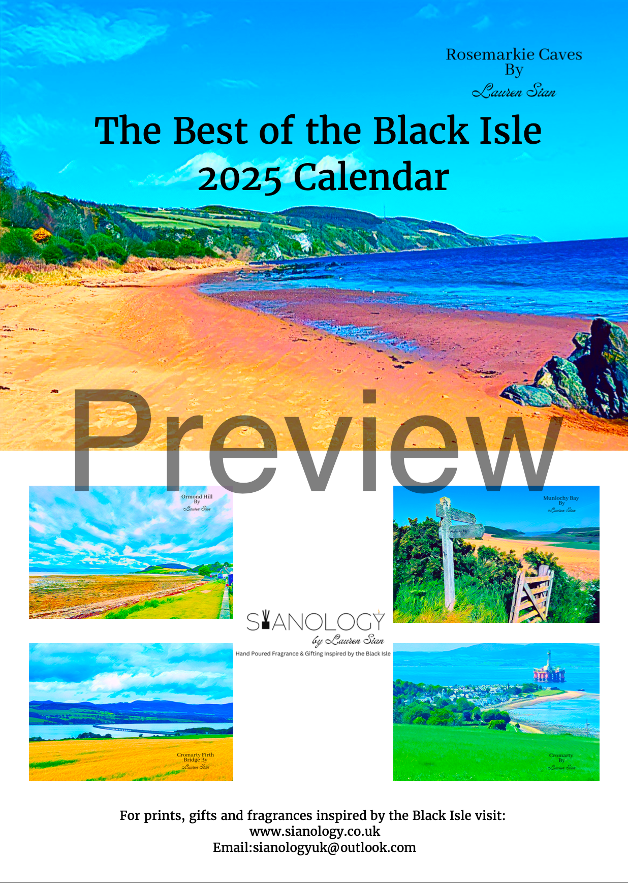 The Best of the Black Isle 2025 Calendar - Available for pre-order now!